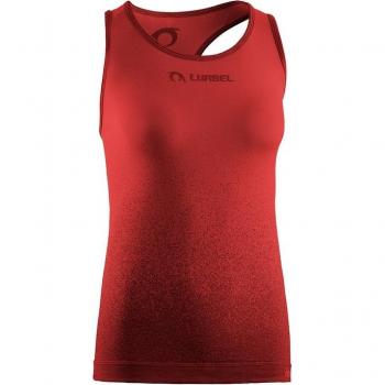 Lurbel Samba Singlet W - Camiseta de trail running para mujer, ligera, transpirable, con tecnología de secado rápido y diseño ergonómico