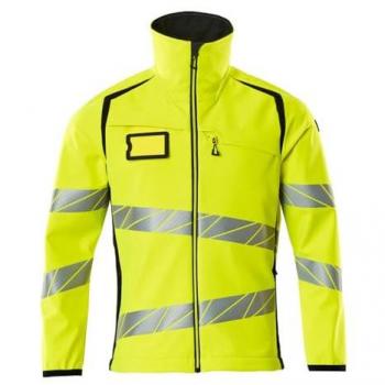 Chaqueta Softshell Acelerada Segura Hi-Vis Amarillo/Negro 3XL - Mascot