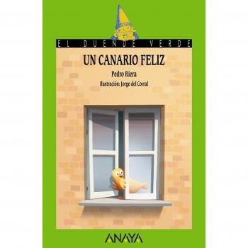 Un canario feliz