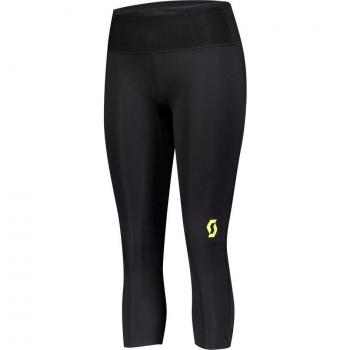 Mallas de running para mujer Scott 3/4 RC Run en color negro