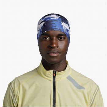 Cinta unisex Buff Briky Cobalt Thermonet Primaloft azul blanco