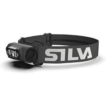 Silva Explore 4 Headlamp and Helmet Light, 400 Lumen, Grey