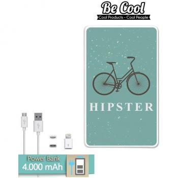 Becool® - Batería Externa Power Bank 4000 mah + Gratis 1 cable USB-MicroUsb