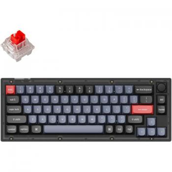 Teclado Gaming Keychron V2-C1 RGB 65% PBT Doble Inyección Hot Swap con Perilla