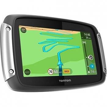 TomTom Rider 400 EU 45 - Navegador GPS para coche de 4.3'', color negro y plata