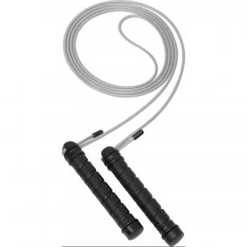 Deuser Weight Rope Cuerda de Saltar, Unisex Adulto, Plata, Talla única