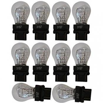 AERZETIX: 10 x Bombillas 12V 3157 W2.5x16Q P27/7W