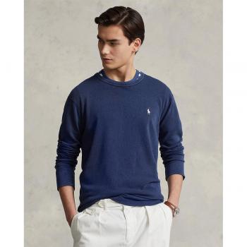 Polo Ralph Lauren Blue Polo Pony Motif Sweater, Male, Size L