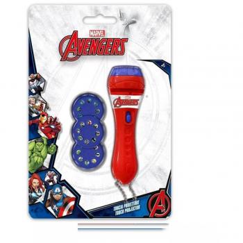 Proyector Antorcha Vengadores Marvel 24 Imágenes para Niños