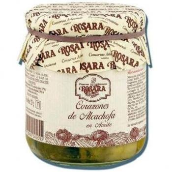 Corazones de alcachofa en aceite