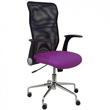 Silla Minaya similpiel morado marca PIQUERAS Y CRESPO