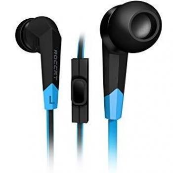 Roccat Syva High Performance In-Ear Headset, Black/Blue