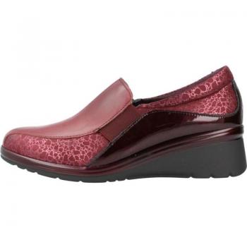 Mocasines de Mujer Pitillos Modelo 5323P Burdeos