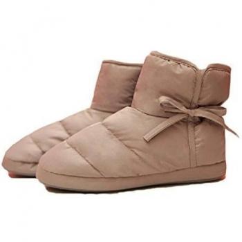 CNYYWISHSTYLE - Zapatillas de estar por casa de Material Sintético para mujer, color gris, talla Größe L = EU Größe 39-41