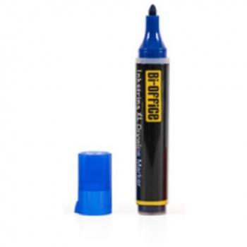 Bi-Office PE4003 Marcadores Punta Redonda Color Azul Pack de 3