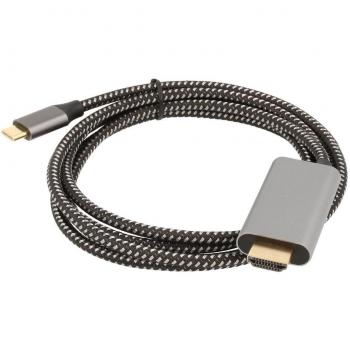 Adaptador USB-C a HDMI 4K con carga PD 65W