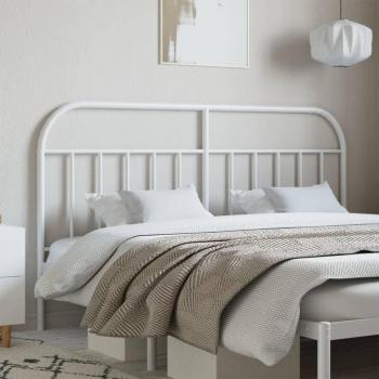 Cabecero de metal blanco 135 cm (53.1)