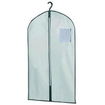 Compactor Funda Corta para Ropa, Cremallera Antipolvo, Blanco, 60 x H. 100 cm, RAN630, Non Woven 75G, aplicable