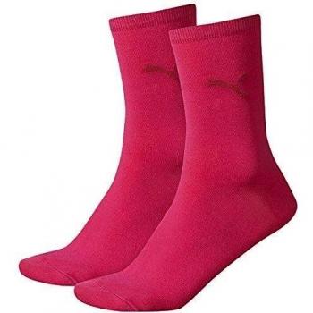 PUMA - Calcetines para mujer, color fucsia, talla 39-42