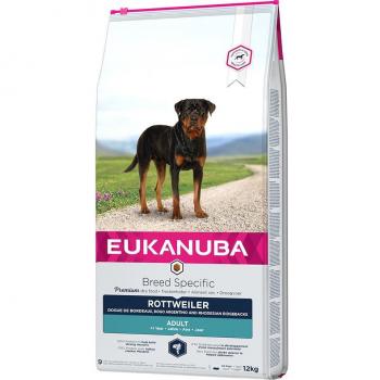 Eukanuba Breed Specific Rottweiler Adult Chicken 2 x 12 kg Pack Savings