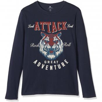 NAME IT Nitkick Ls Top M Nmt, Camisa Manga Larga para Niños, Azul