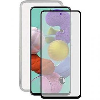 Contact S1904007 Protector de Pantalla para Móvil y Funda para Samsung Galaxy A51