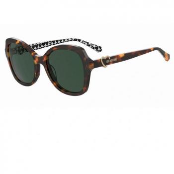 Love Moschino Women's Sunglasses MOL059/S 05L QT - Dark Tortoise Butterfly Shape