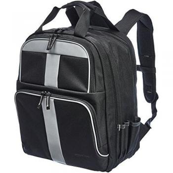 AmazonBasics - Mochila para herramientas, 50 bolsillos con 2 bolsillos delanteros