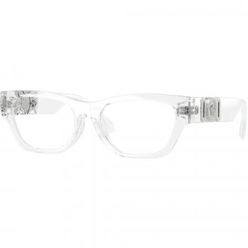 Versace VK3008U Kids 148 Women's Clear Prescription Eyeglasses - Round Frame, Blue Light Block Available