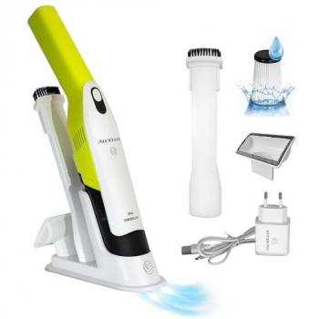 Aspiradora de Mano EFFEKTIV 150X Sin Cable UltraPotente con Filtro HEPA - 35 Min Autonomía, 2600mAh, 15000Pa, Verde
