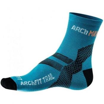 Arch Max Archfit Calcetines Deportivos, Hombre, Azul, XL
