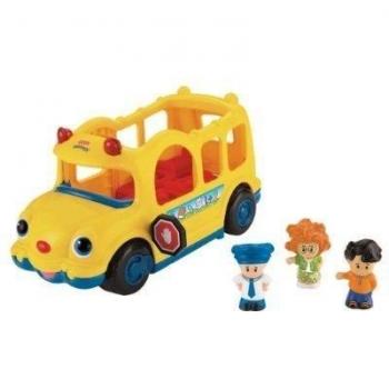 Mattel J0894 Fisher Price Little People - Autobús escolar con 3 figuras