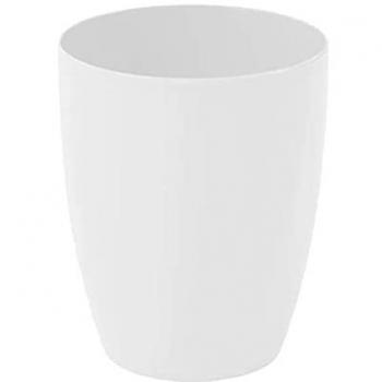 Maceta COUBI ORCHID 1.5L Grafito para Jardín, dimensiones (mm) 132x132x160, color blanco