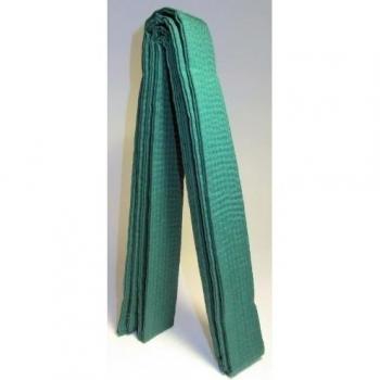 Cinturon de Karate (verde) 320 cm Extra largo, especial, Karate, Kickboxing, Shotokan, shito-Ryu, Ryu Goju, todos los estilos de artes marciales, Budo, Dojo artes marciales cinturón de clasificación