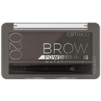 Catrice Brow Powder Set Waterproof Shade 020 - Brown (4 g)