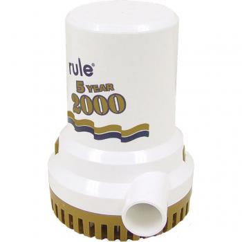 Rule 09 2000 GPH Gold Series Non-Automatic Bilge Pump