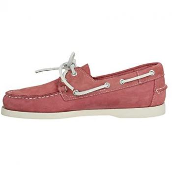 Sebago Docksides Portland Nubuck Boat Shoes for Men in Pink