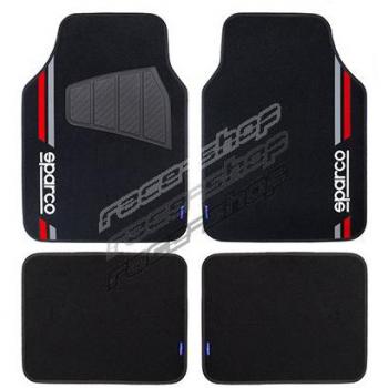 Set de Alfombrillas para Coche Sparco SPCF508RD Rojo