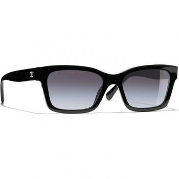 Chanel Stylish Men's Sunglasses, Black, Size: ONE SIZE