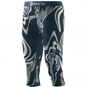 Skins - DNAmic 3/4 Tights, color living lines, talla M