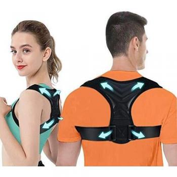 Corrector Postura Espalda, iThrough Corrector de Espalda y Hombro para Hombre y Mujer, Talla Asjustable Corrector de Postura Espalda Recta Transpirable