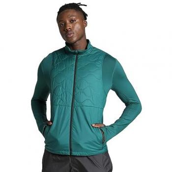 Chaqueta de Running Puma Run Cloudspun Wrmlbl Hombre, color azul turquesa, tamaño XL, acolchada, modelo malaquita