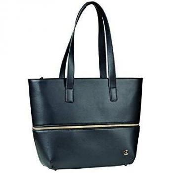 WENGER Eva - Bolso Extensible con Funda extraíble para portátil de 13, Color Negro