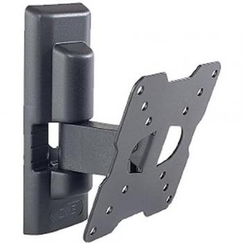 Meliconi Soporte para TV CME ETR 100, inclinable, para televisores de hasta un máximo de 25 '', Vesa 50-75-100 mm, negro