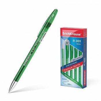 ErichKrause - R-301 Original Gel Bolígrafo de gel con tapa Fino Verde 12 pieza(s)