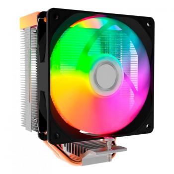 Refrigerador CPU Coolbox Infinite Air 120 ARGB 12 cm Multizocalo 1800rpm Color Negro