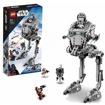 LEGO 75322 Star Wars AT-ST de Hoth, Set de Juego con Walker, Chewbacca y Figura de Droide, Regalos para Padres, Película El Imperio Contraataca