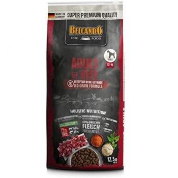 Belcando Adult GF Beef [12,5 kg] Alimento para Perros sin Cereales | Comida Seca sin Cereales para Perros | Alimento Completo para Perros Adultos a Partir de 1 año de Edad