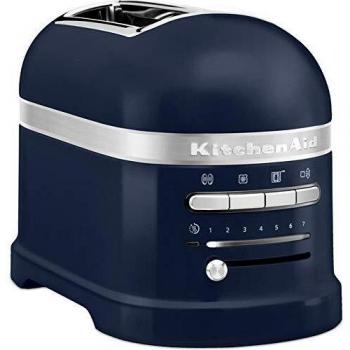 Kitchenaid Artisan - 5kmt2204 - Tostadora de 2 ranuras Artisan 1250W, temporizador LED, color Azul Tinta 5KMT2204EIB