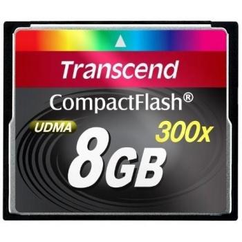 Transcend Compact Flash 8GB Card SLC, TS8GCF300